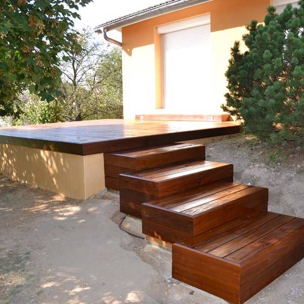 terrasse ciré