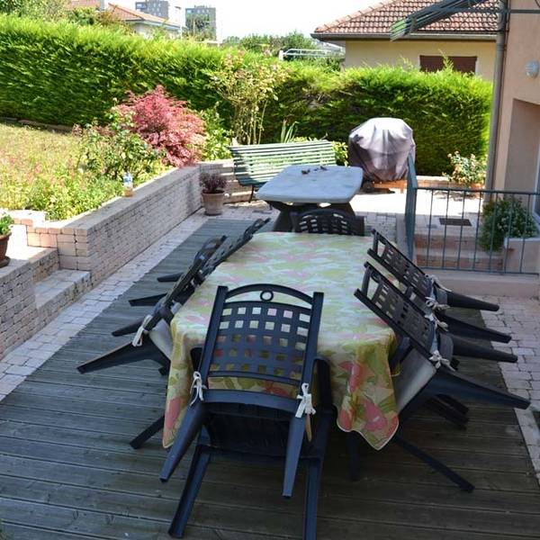 terrasse pavé et bois